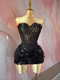 Midnight Sequin Skirt