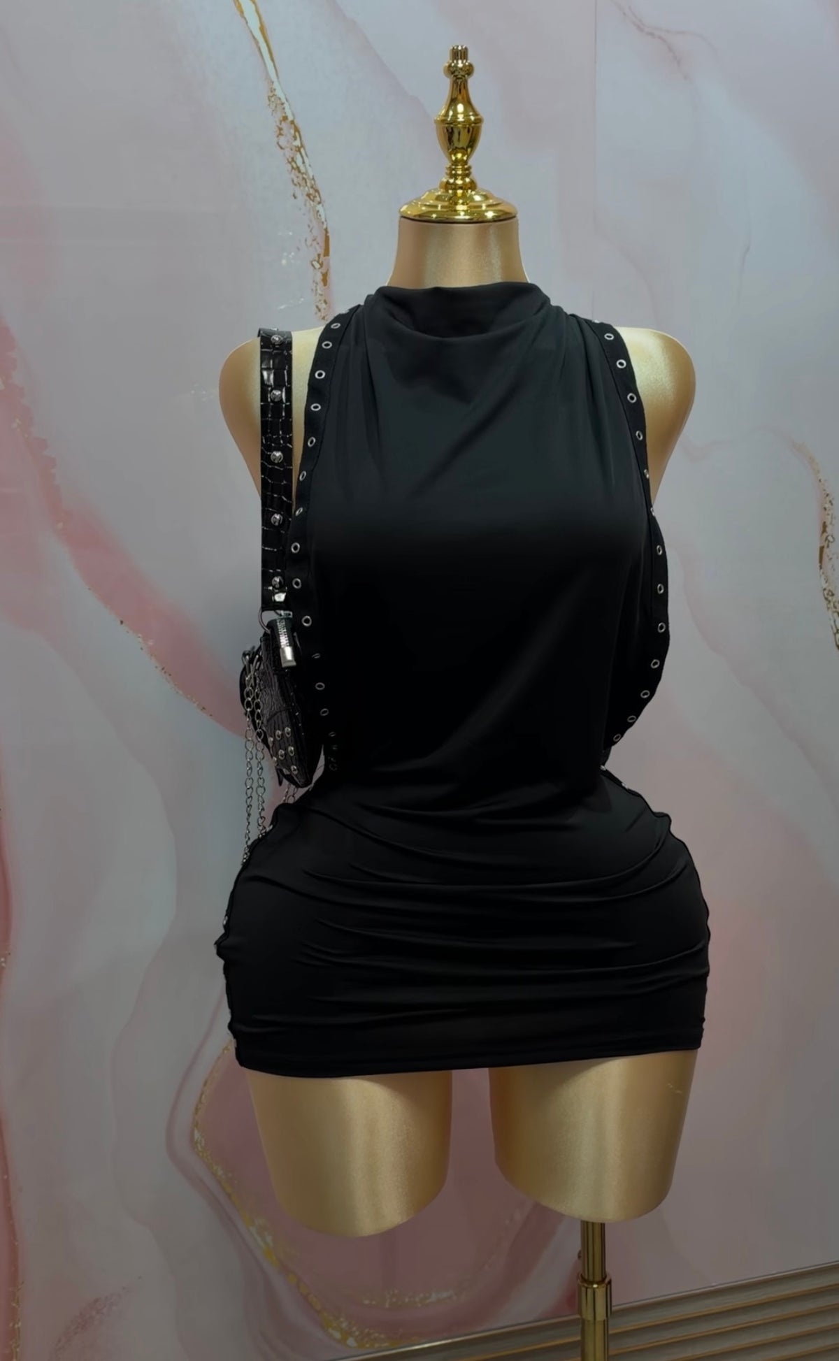 Midnight Rebel Mini Dress